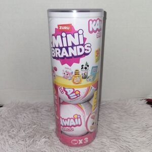 5 Surprise Mini Brands! Kawaii Kuties LOT of 3 Mystery Packs